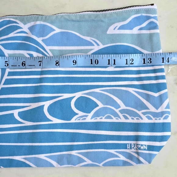 HeatherBrownArt tropical make up bag - Picture 6 of 10